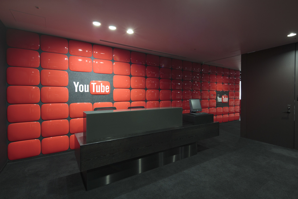 YouTube日本东京办公室内装修新颖独特