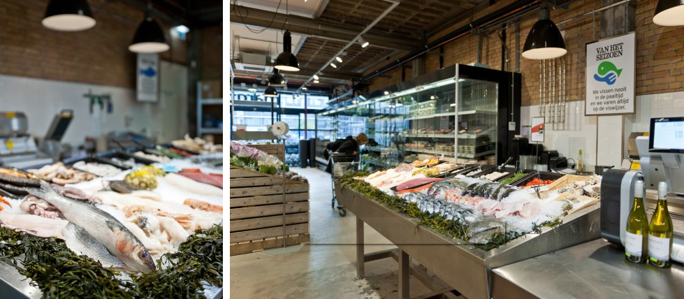 荷兰某大型走廊式超市内部装修设计鉴赏